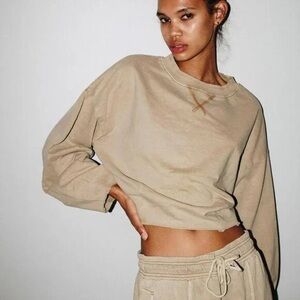 Urban Outfitters Tan Sweatshirt